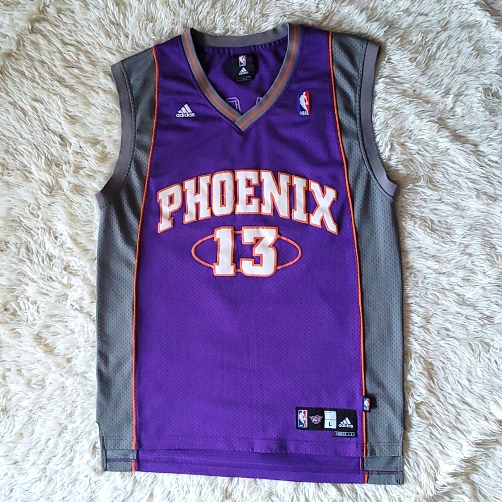 Phoenix suns jersey purple nash adidas